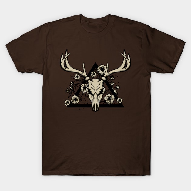 deer hunting trophy T-Shirt by YEBYEMYETOZEN